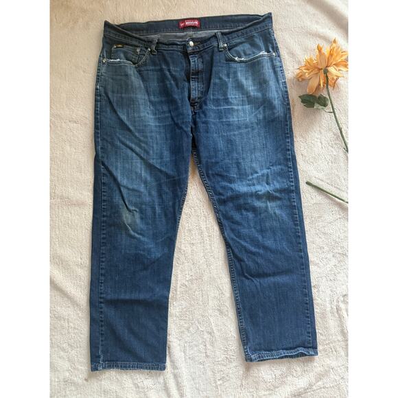 Lee Premium Regular fit Straight Leg Jeans 40x30 - Picture 1 of 8